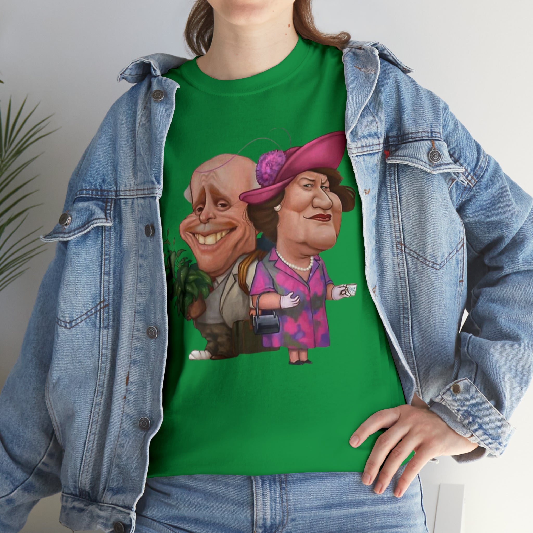 Keeping Up Appearances 90's TV Show-Unisex Heavy Cotton T-Shirt - Creations by Chris and Carlos